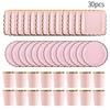 30pcs Disposable Plates Cups Birthday Decoration Disposable Tableware Disposable Party Dish Baby Shower Camping Disposable Cups