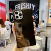 Luxury Transparent Case For iPhone 11 12 13 14 15 16 Pro Max 14 Plus Fluorescent Color Soft Shockproof Cover