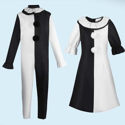 Anime Cosplay Costume For Halloween Horror Movie Scene Skin-tight Evil Killer Funny Outfits For Adults