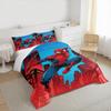 Spider-Man Swinging in Cityscape Design Bedding set Bedding set (1 duvet cover, 2 pillowcases, duvet not included).
