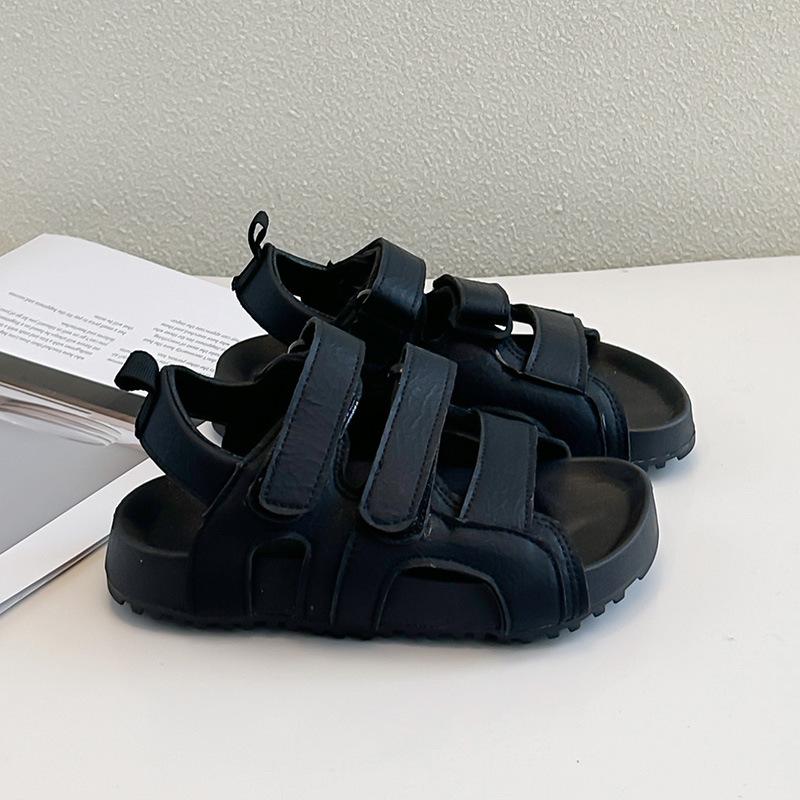 2026 Sommer Kinder rutschfeste Klettverschluss Sandalen mit offenen Zehen
