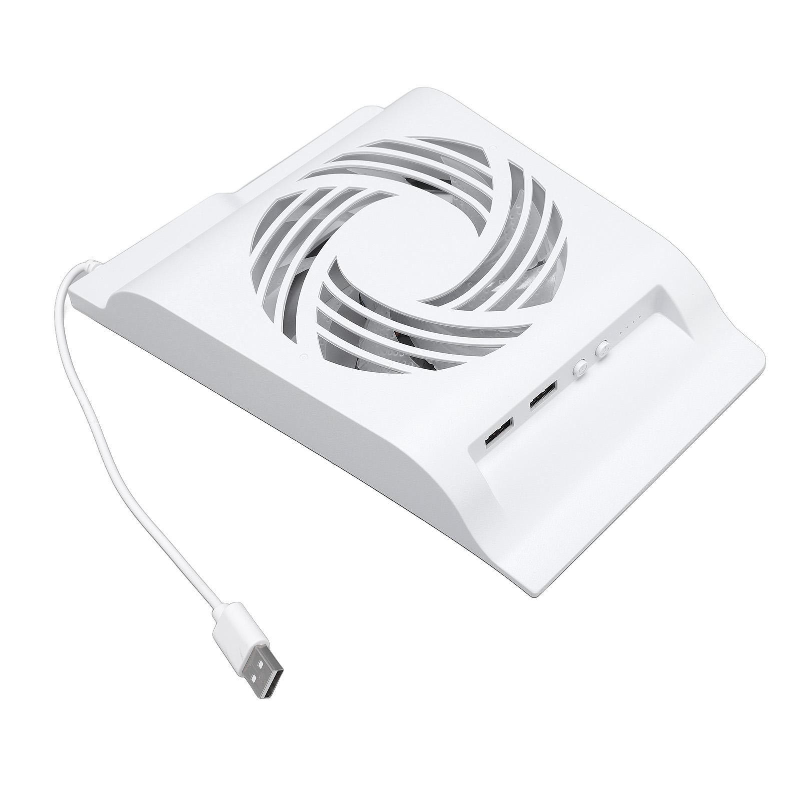 

Game Console Cooling Fan Temperature Sensing RGB Light Gaming Console Cooler for SLIM