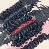 Elegant Black Gothic Headband Featuring Intricate Lace Patterns And Ornate Metal Crosses Charm Gothic Lace Hair Accessory