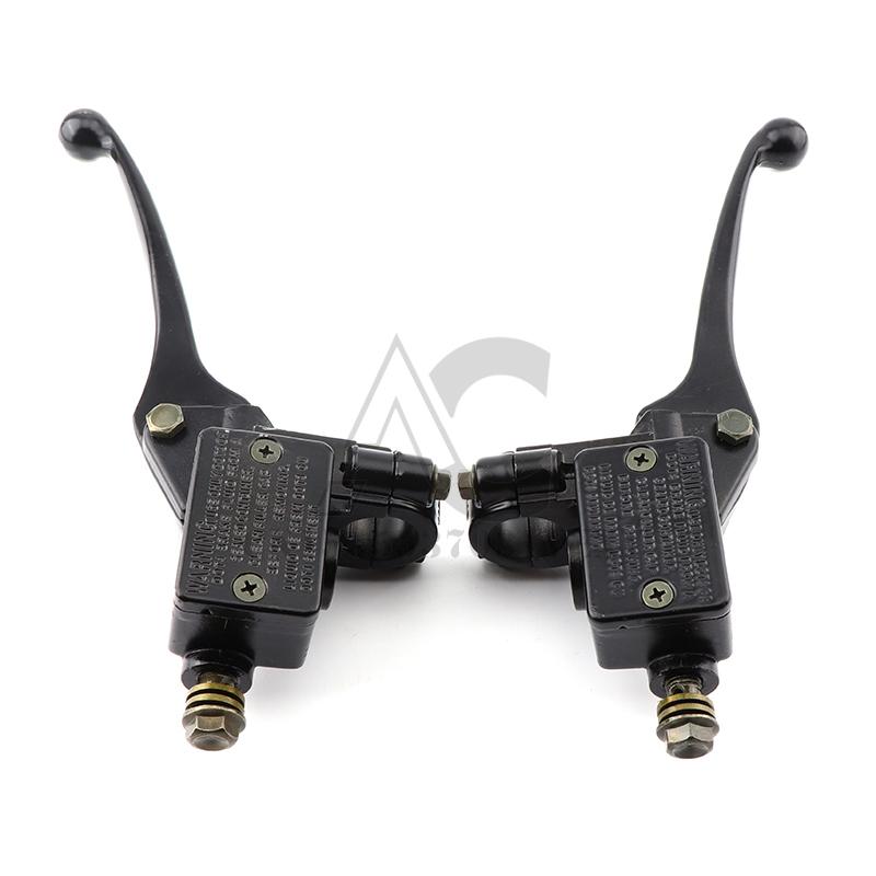 Motorcycle Brake Pump Front Master Cylinder Hydraulic Brake Lever Right For Dirt Pit Bike ATV Quad Moped Scooter Buggy Go Kart