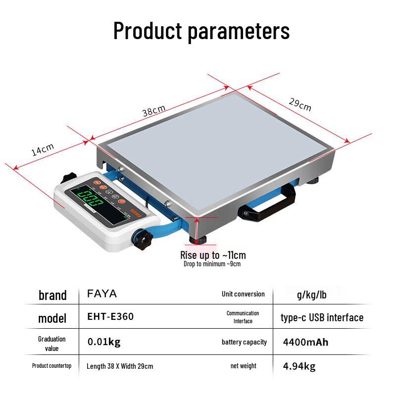 FAYA 300KG Bluetooth Express Tartı