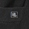 LAUREN RALPH LAUREN Long sleeve Long Rib knit cardigan XS black Women Used