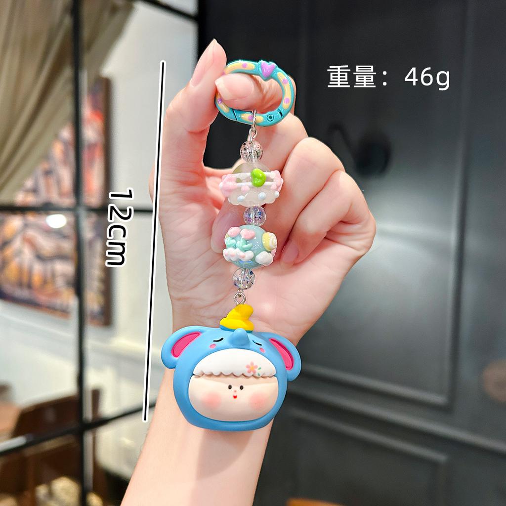 Year of The Snake Animal Cute Keychain Pendant Doll Bag Pendant Car High-end Pendant Small Gift