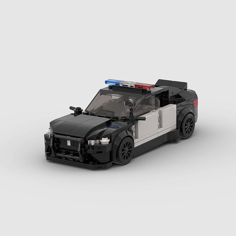 Technical Speed MOC Car City Super Rally Car Building Blocks Bricks Ornament Retro VintageToys For Kids Adults Birthday Gifts