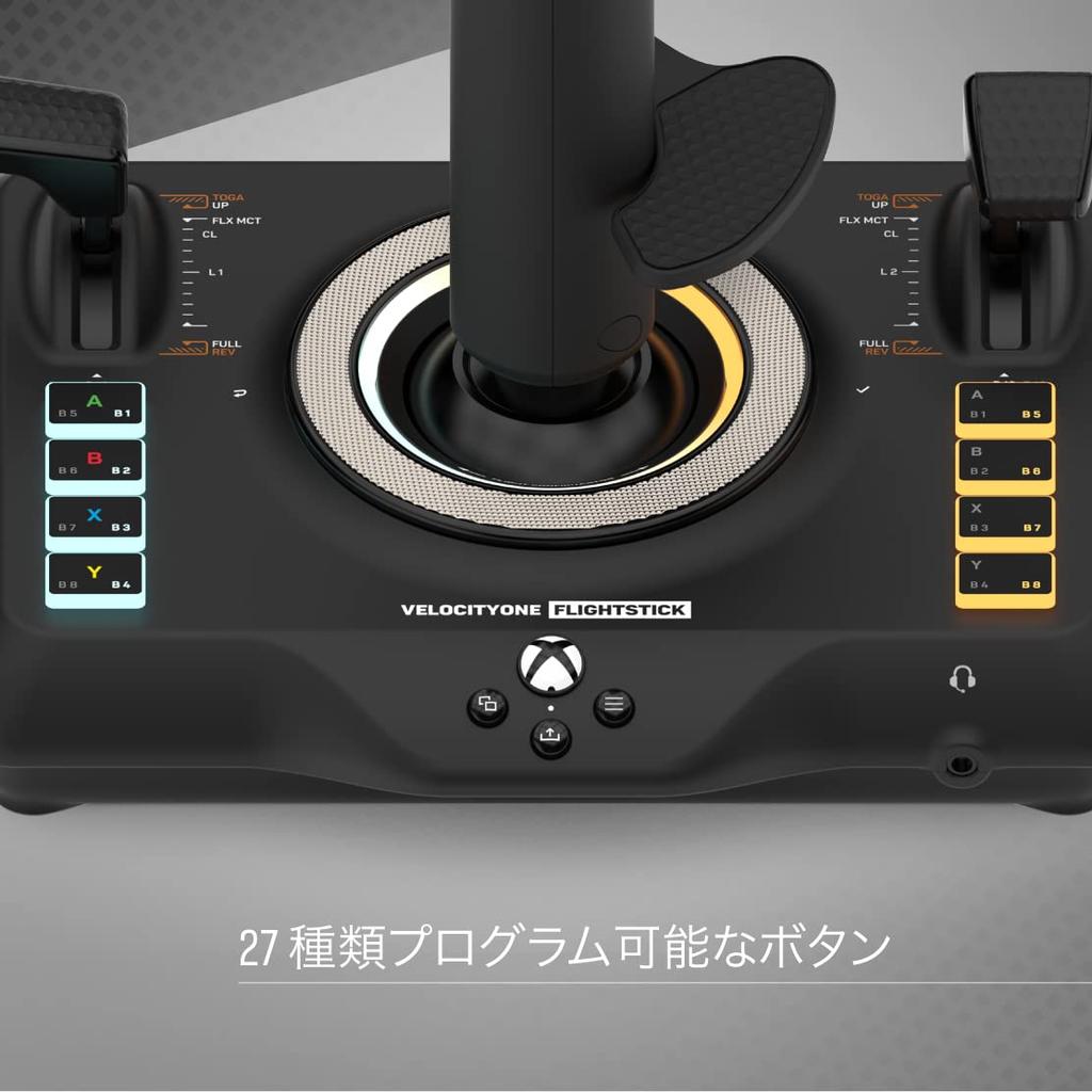 TURTLE BEACH Joystick Flight compatible with and PC VelocityOne Cessna Reciprocating Engine Space Combat Xbox Licensed Controller, Xbox, Windows,