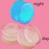 Unisex Glow In the Dark Double Flared Saddle Ear Gauge Plug Body Piercing