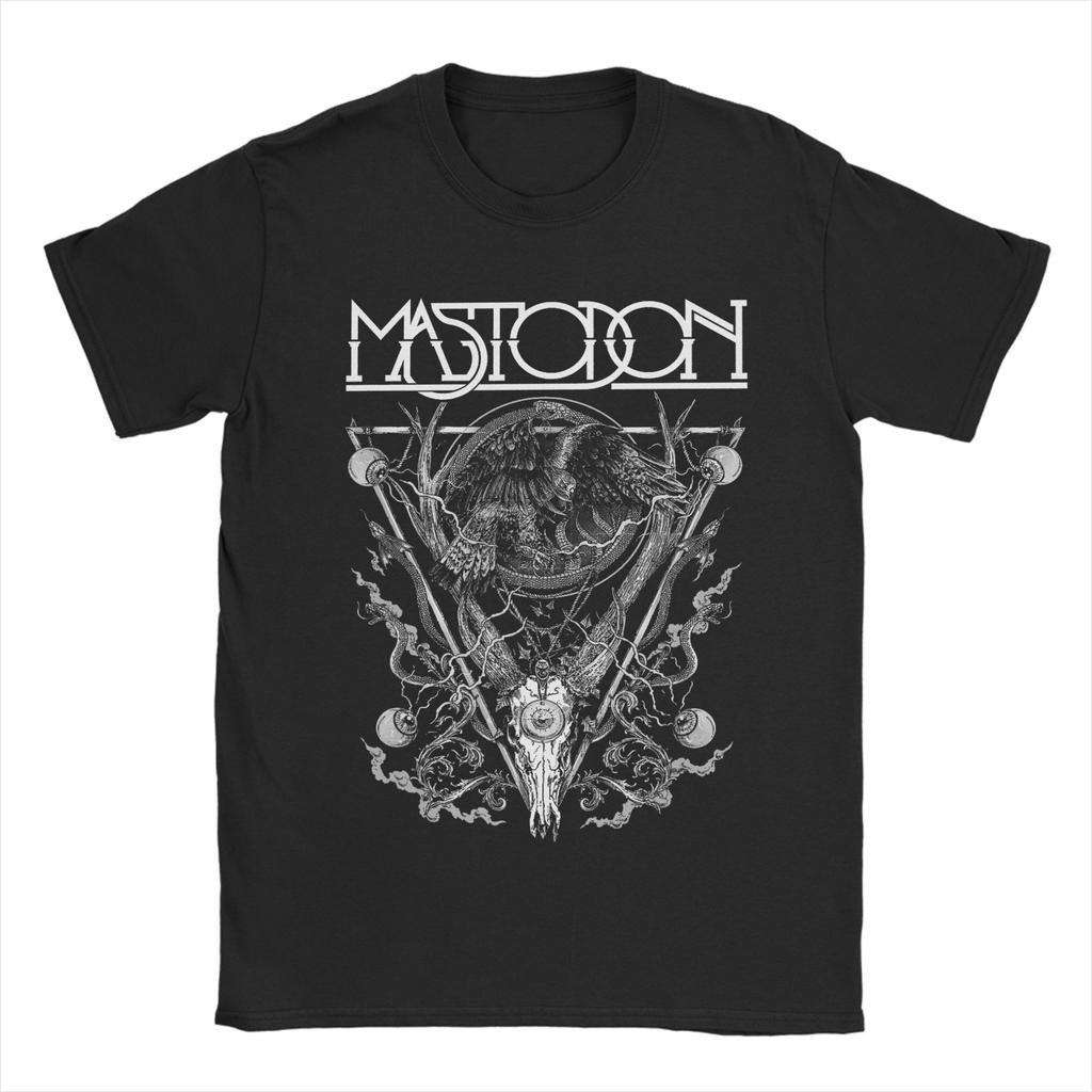 Mastodon Floods of Triton T Shirt for Men Cotton Casual TShirts O Neck  Tee Shirt Short Sleeve Clothing 4XL 5XL