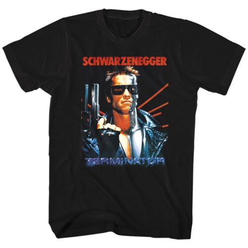 OFFICIAL Terminator Schwarzenegger Movie Poster Men s T-Shirt - Men s Summer Cotton Graphic Tee S разноцветный