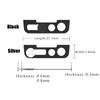 New Phone Lens Metal Accessories Privacy Cap Lens Sticker Webcam Cover Front Camera Slider For iPhone 13 ProMax Mini