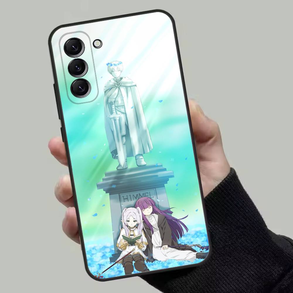 

Anime Sousou No F-Frieren Phone Case For Samsung Galaxy A13,A21s,A22,A31,A32,A52,A53,A71,A80,Soft Black Shell Samsung a70