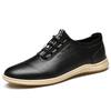 Classic Brand Men's Genuine Leather Shoes Simple Casual Shoes Men's Driving Shoes Soft Soles Men's Office Business Shoes