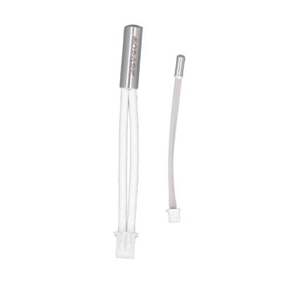 Cartuccia riscaldante per stampante 3D in acciaio inossidabile, set di sensori termistori NTC100K, bianco per Ender 3 S1 Pro
