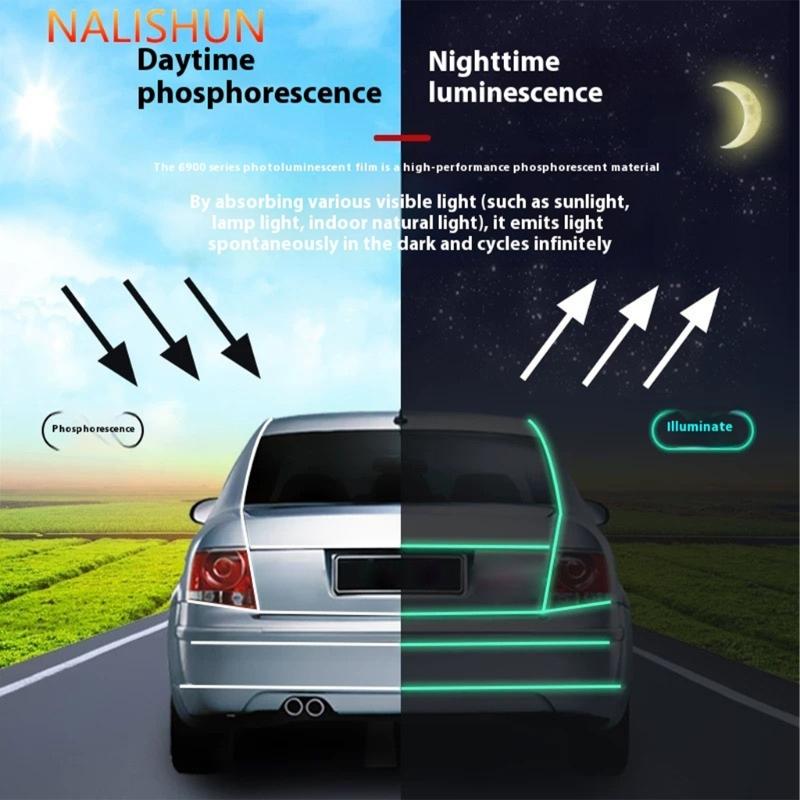 Reflective Warning Tape High Visibility Waterproof Adhesive Tapes Strong Reflective for Outdoor Safety Night time Use