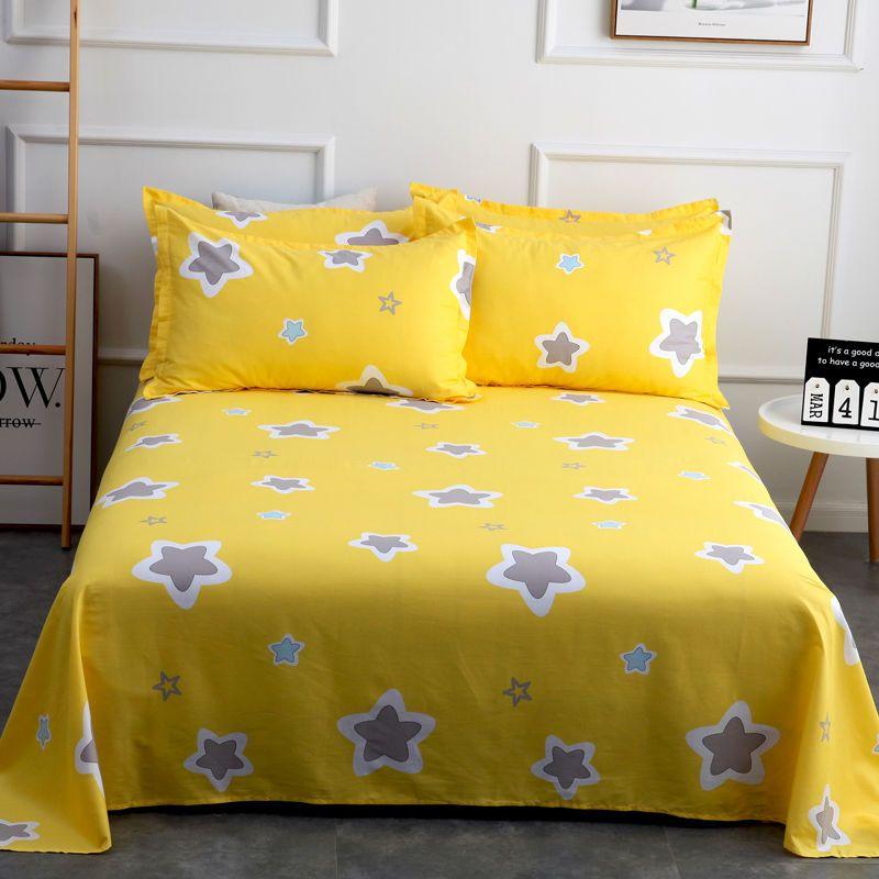 

Хлопковая простыня цельная толстая простыня для двуспальной кровати 1,8 м простыня 1,5 м студенческая простыня 160*230cm