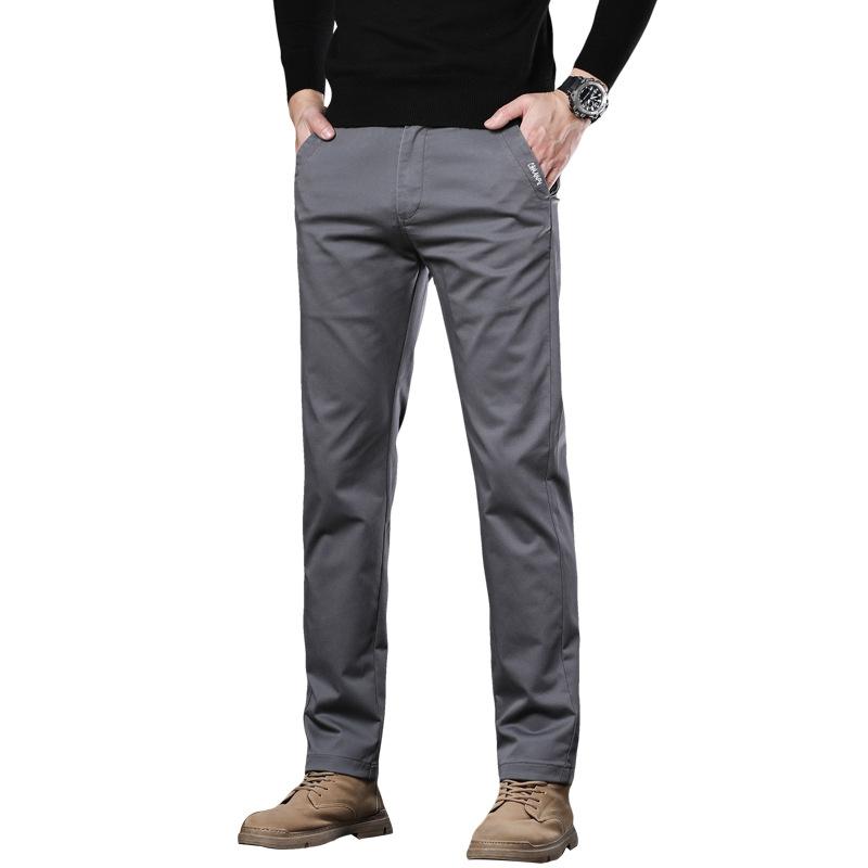 New Men's Loose Straight Trendy Business Casual Pants Trousers