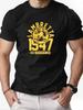 Mens Cotton TShirt LAMBRETTA Summer Round Neck Short Sleeve Graphic Breathable Fashion Casual TShirt