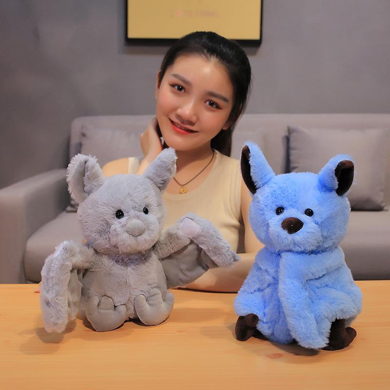 Cartoon Bat Plush Toy Cute Long Hair Bat Doll