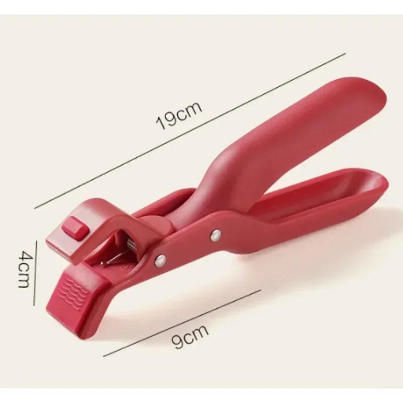 Anti skålding Brettholder Skålholder Multifunksjonell Brettholder Anti Slip Creative Home Kitchen Silikon Anti Scalding Clip