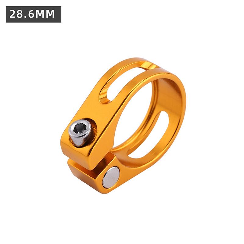 1PC 28.6/31.8/34.9MM Aluminum Alloy Bicycle Seat Tube Clamp Quick Release Seat Tube Clip Road Bike Seatpost Clamp Bike Accessori