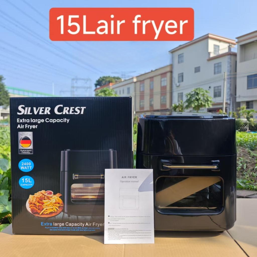 8L Air Fryer Çok Fonksiyonlu Akıllı Dokunmatik Ekranlı Air Fryer, Büyük Kapasiteli Elektrikli Fritöz Fırın Patates Kızartma Makinesi