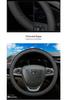 Wuling Hongguang MiniEV S Series Leather Steering Wheel Cover for Small Trucks