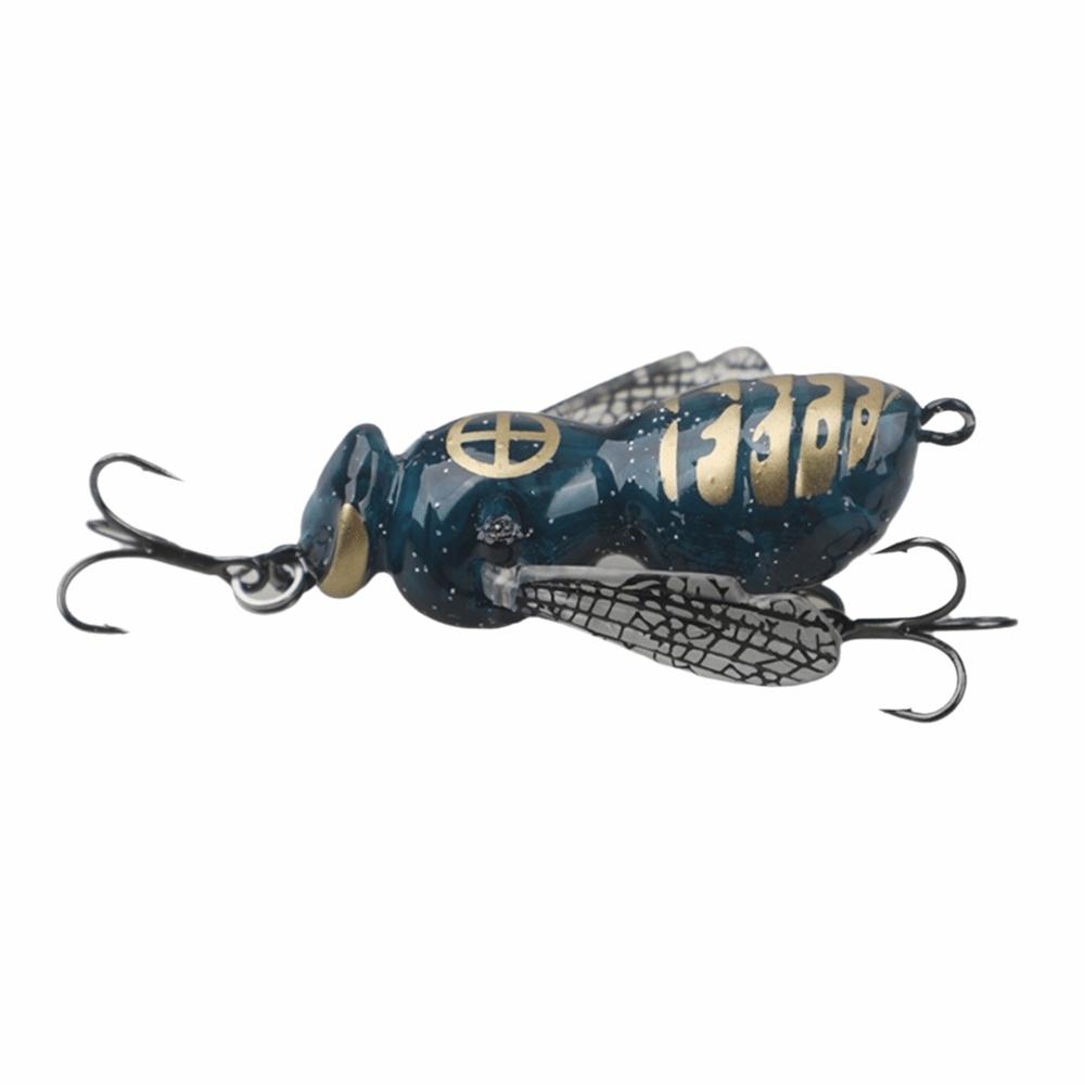 

2026 5g Weight Fishing Lures Floating Design Insect Shape Bionic Swimbaits 48mm Size Wobblers Bass Fishing