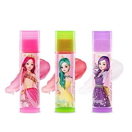 Little Bling Moisturizing Lip Balm #Juju Pink Secret Jouju Ages 4 Up Low Irritation Childrens Care Kids Cosmetics Girls Princess