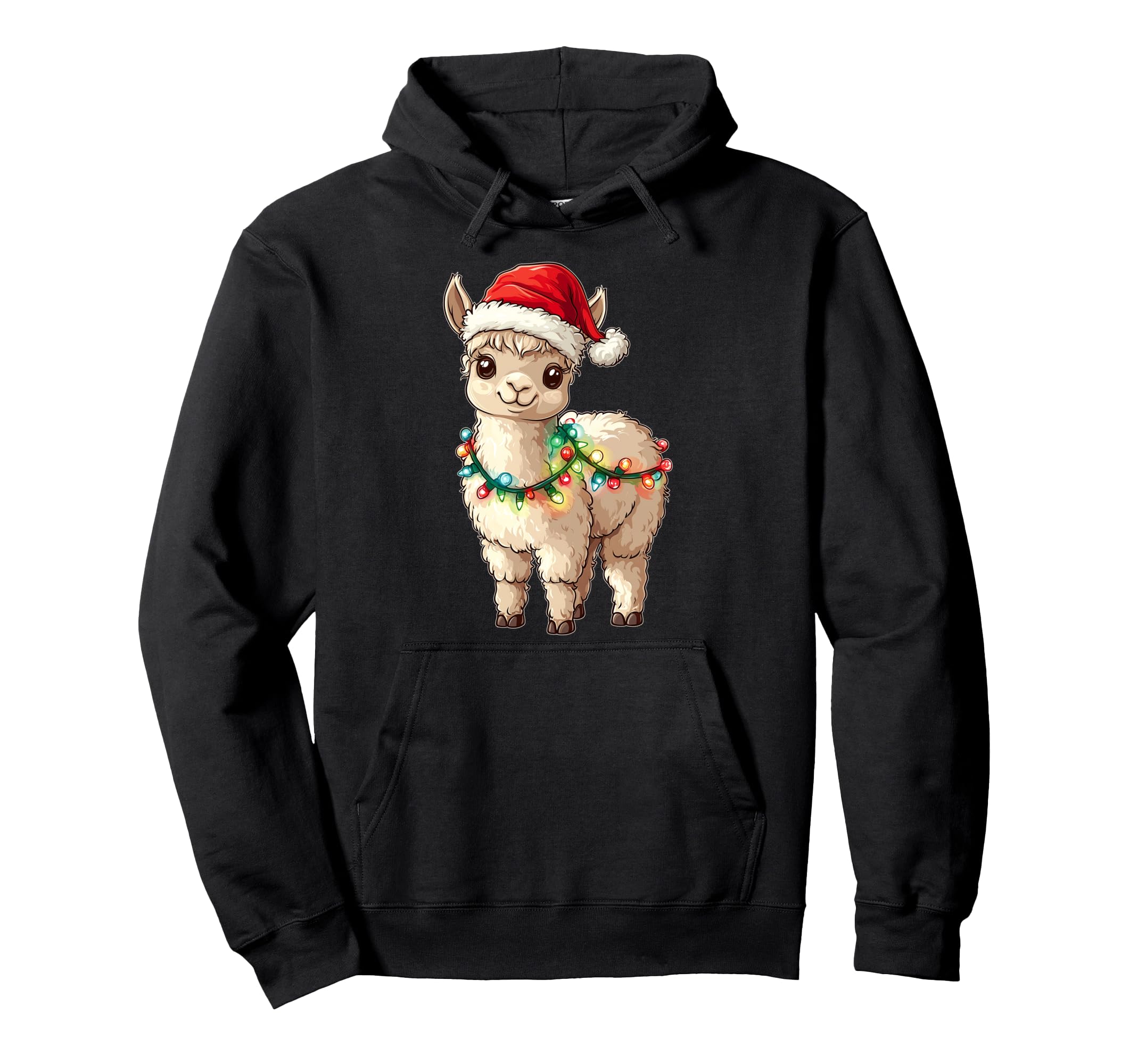 

Cute Alpaca Llama Christmas Hat Christmas Parka