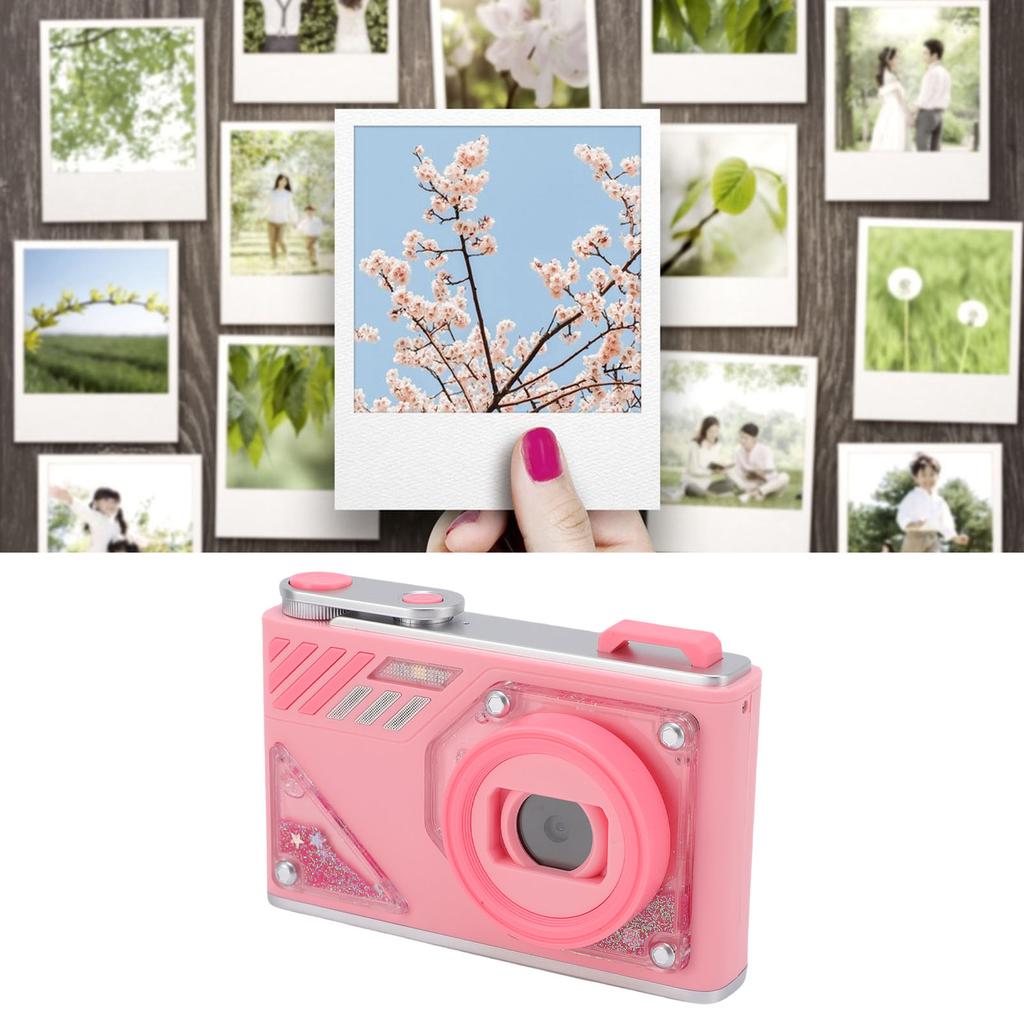 Digital Camera 1080P HD 48MP 8X Zoom Front Rr 2 Lens Portable Small Auto   for Students