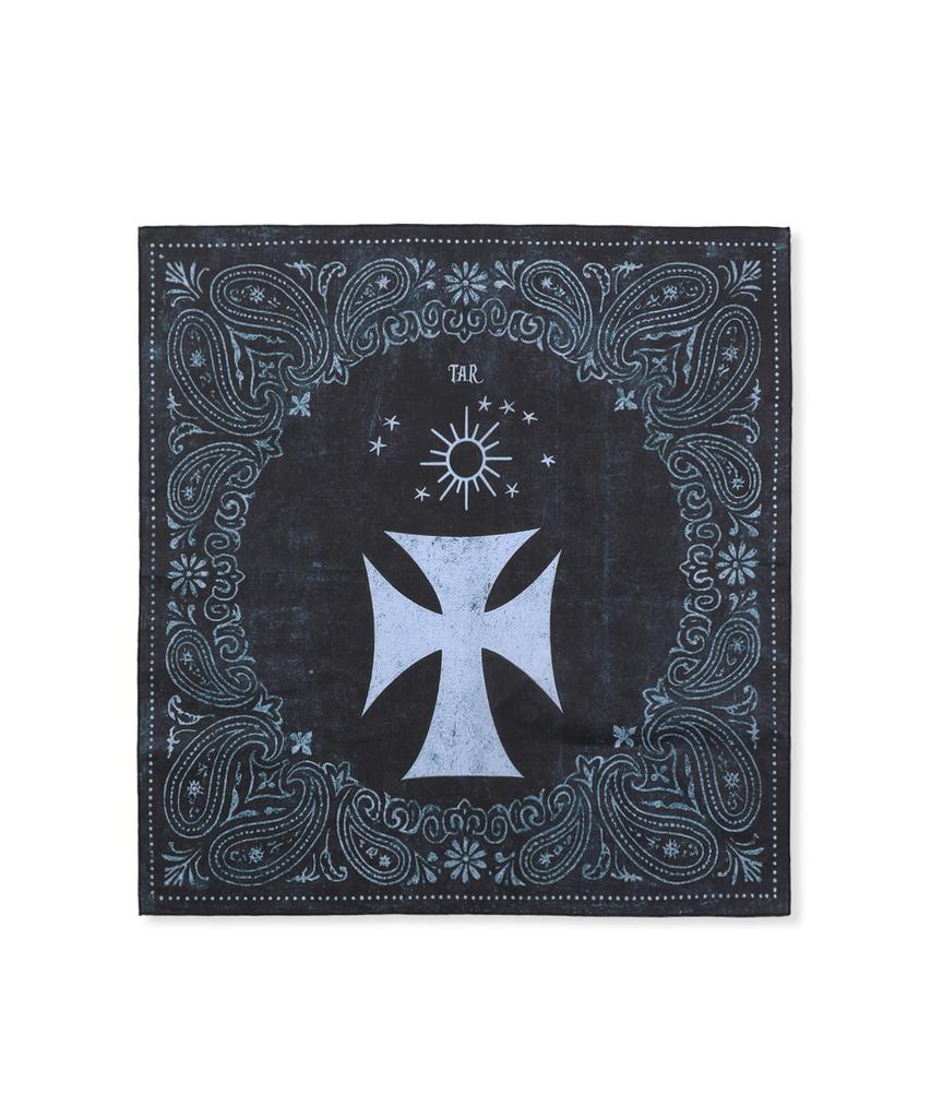 GLACK Gactar001 Iron Cross Paisley Bandana (2 Colors)