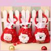Charming Christmas Candy Gift Bags With Adorable Santa Snowman And Bear Motifs