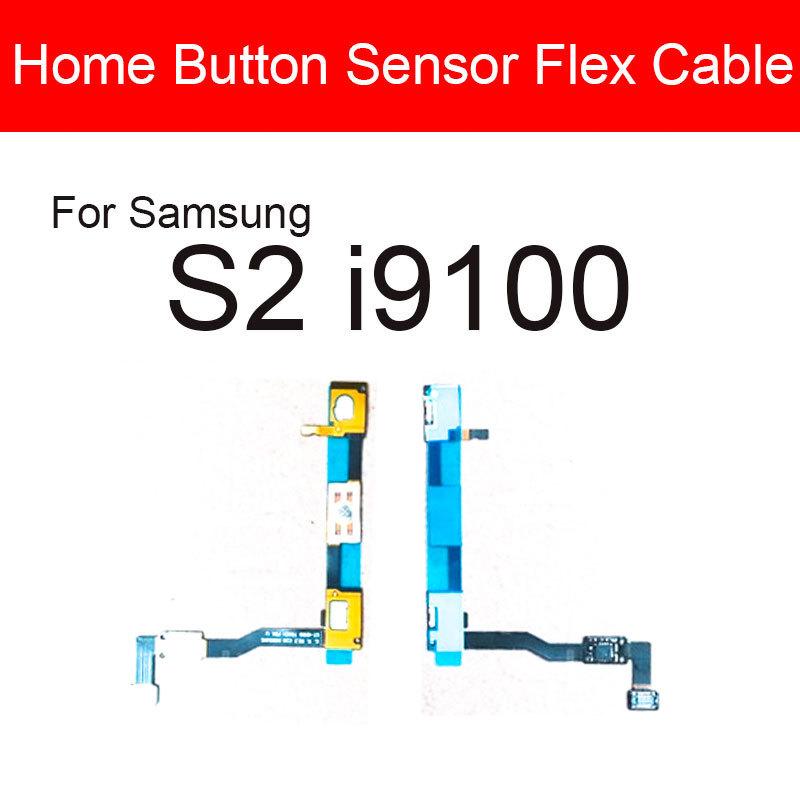 Menu Sensor Keypad Signal Home Button Ribbon For Samsung Galaxy S2 II I9100 GT-I9100 Home Button Sensor Flex Cable Replacement