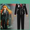 Disfraz de Cosplay de Ishmael de Limbus Company con Chaqueta, Pantalones y Corbata para Fans de Anime