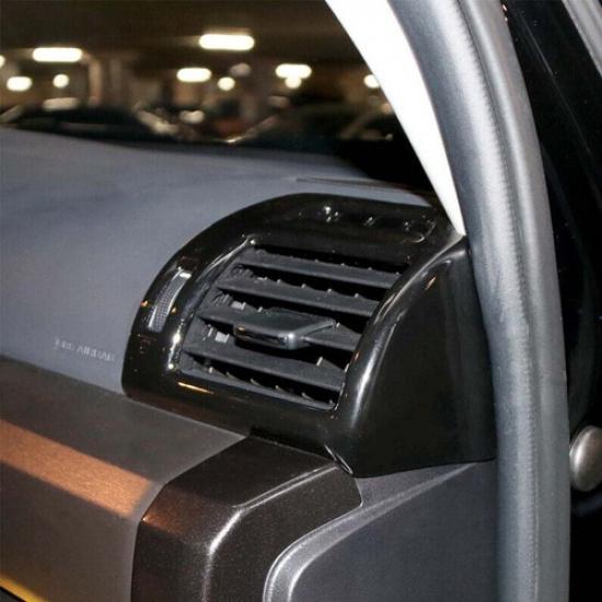 Black Side Ac Air Conditioner Vent Outlet Decor Cover Trim Bezel For 4runner 10+