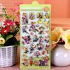 4pcs Zootopia 3d Embossed Crystal Sticker Blind Box Diy Mobile Phone Case Decoration Student Stationery Handbook Sticker Gift