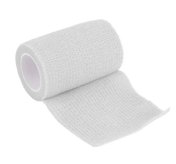 

1roll 2.5/5/7.5/10cm*4.8m Non Woven Elastic Self Adhesive Bandage Cohesive Bandage for Sports Fixing Finger Wrist Leg first aid 2.5cm