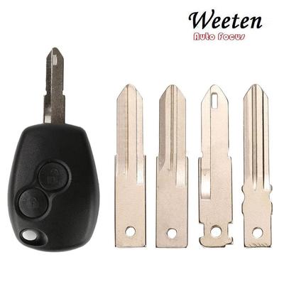2 Buttons Car Remote Key Shell Case For Renault Megan Modus Clio 3 Kangoo Twingo Dacia Logan Sandero Duster For Nissan Almera