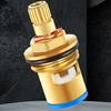 Professional Gold Tap Cartridges with Easy Distinction Designs Bathroom Tap Repair Upgrades for Hot & Cold Water Mixer