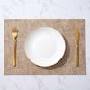 Nordic ins simple leather placemat waterproof and oil-proof western dining mat anti-fouling, anti-scalding and heat insulation mat double-sided