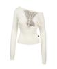 GILAARCHIVE Necklace Off Shoulder Knit_Ivory