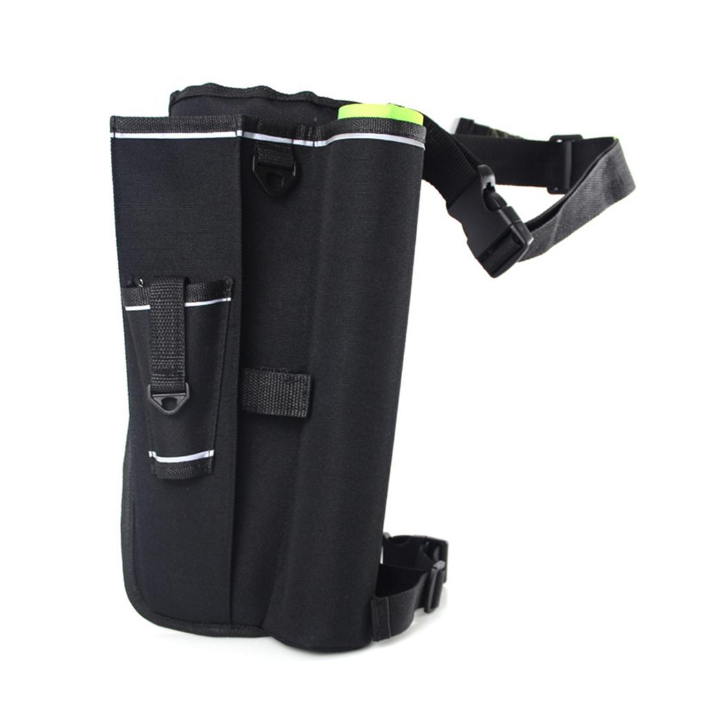 Lightweight Fishing Drop Leg Pack Adjustable Fishing Waist Pouch Outdoor Fishing Lure Rod Storage Tackle Bag Easy to Use