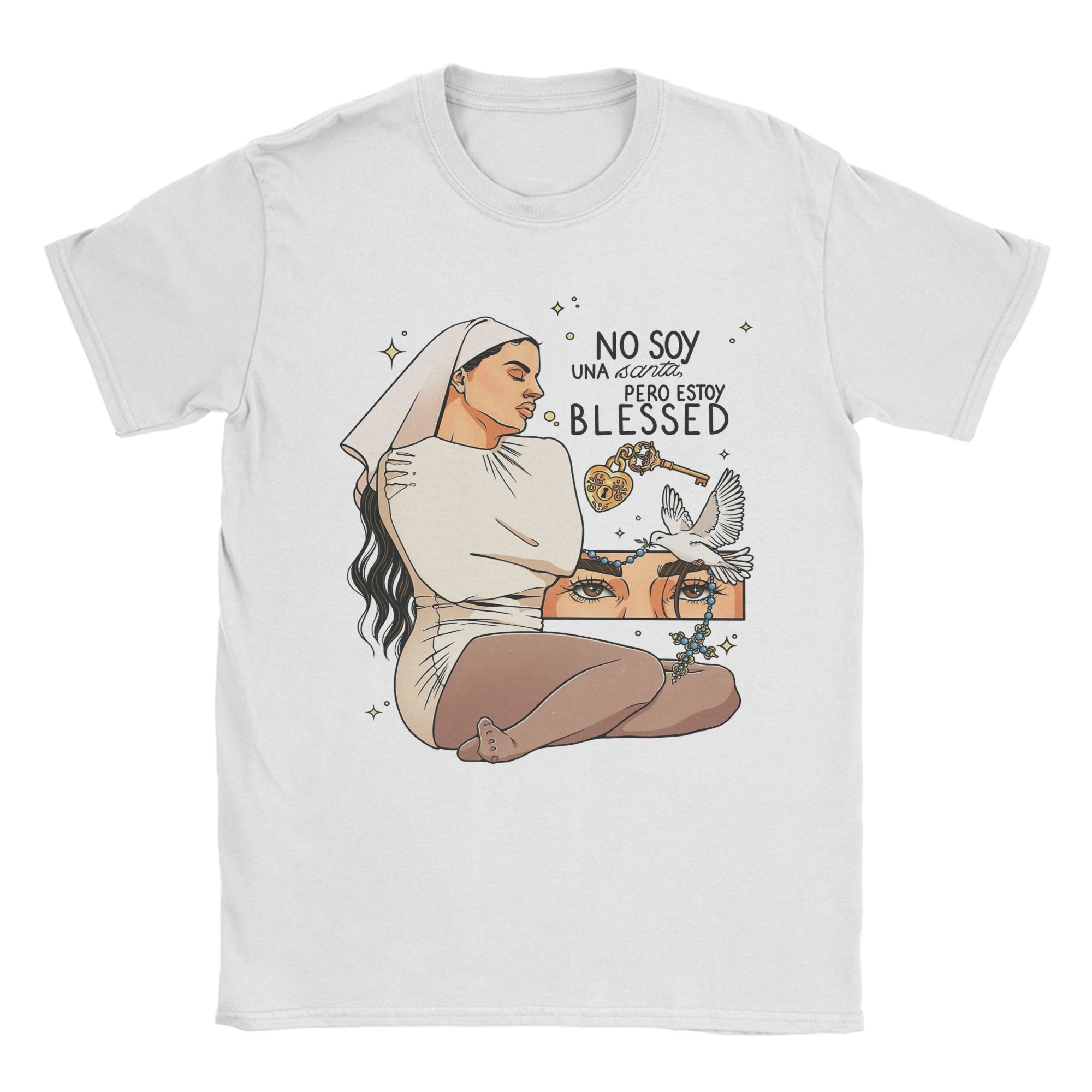 Ego Sum Lux Mundi Rosalia T Shirts Unisex 100 Cotton Casual TShirts Crew Neck Tees Short Sleeve Clothes Adult XL