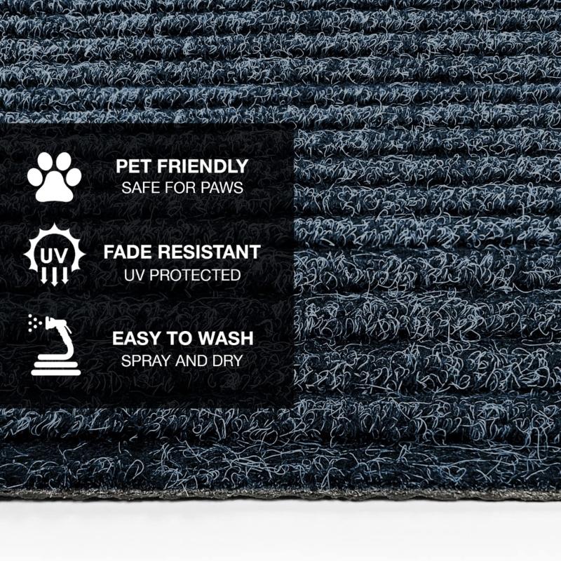 Universal Wohnwagenanhänger Stufe Schutzhülle Wasserdichtes Gewebe für Freizeitfahrzeug Bodenschutz