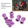 4PCS 12mm RC Wheel Hex Hub with 20mm Offset Extension Crawlers Wheel Hex Drive Adapter for 1Celsius10 RC Crawler Repairing and Upgrading