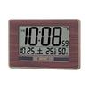 Seiko Clock Radio Table Clock Brown Wood Grain 180 X 276 X 27mm SQ446B