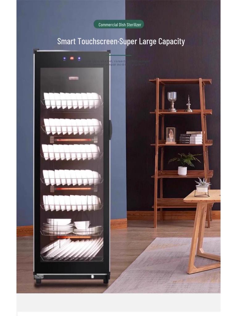 Large Capacity Vertical Double Door Disinfection Cabinet for Tableware